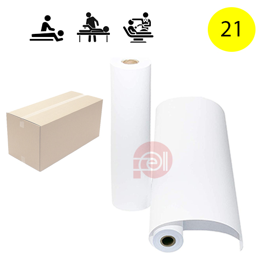 Spa Essentials Table Paper Smooth 21X225' Case Pack of 12 Rolls